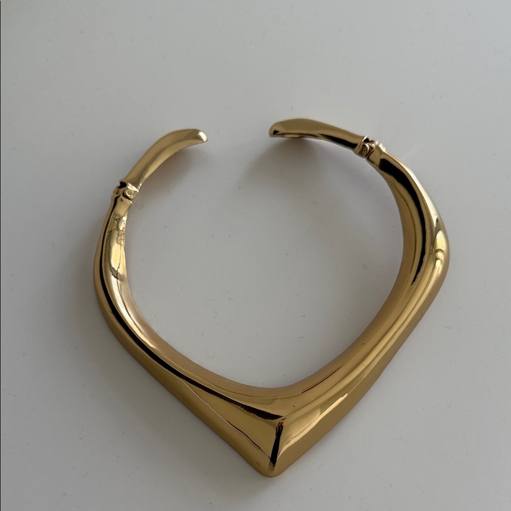 Zara gold necklace choker